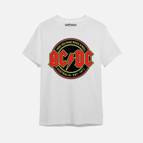 ACDC - Australia - Polera Blanca