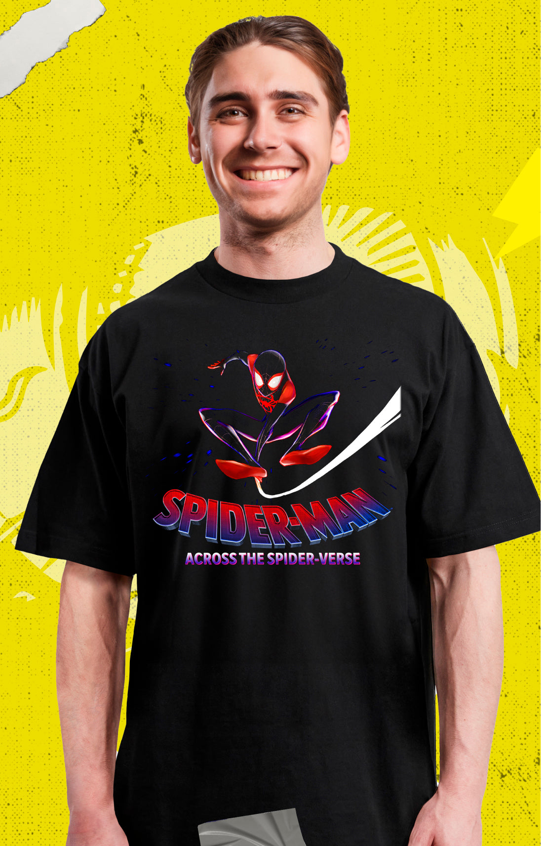 Spiderman - Across The Spider Verse Miles Morales - Polera