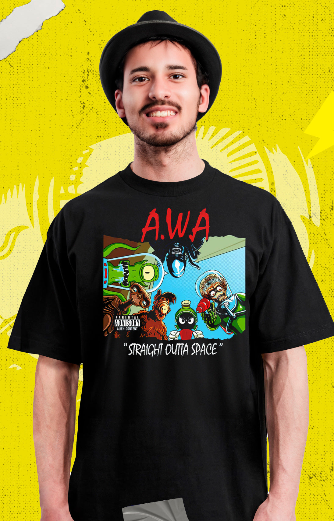 Aliens With Attitude - Animacion - Polera