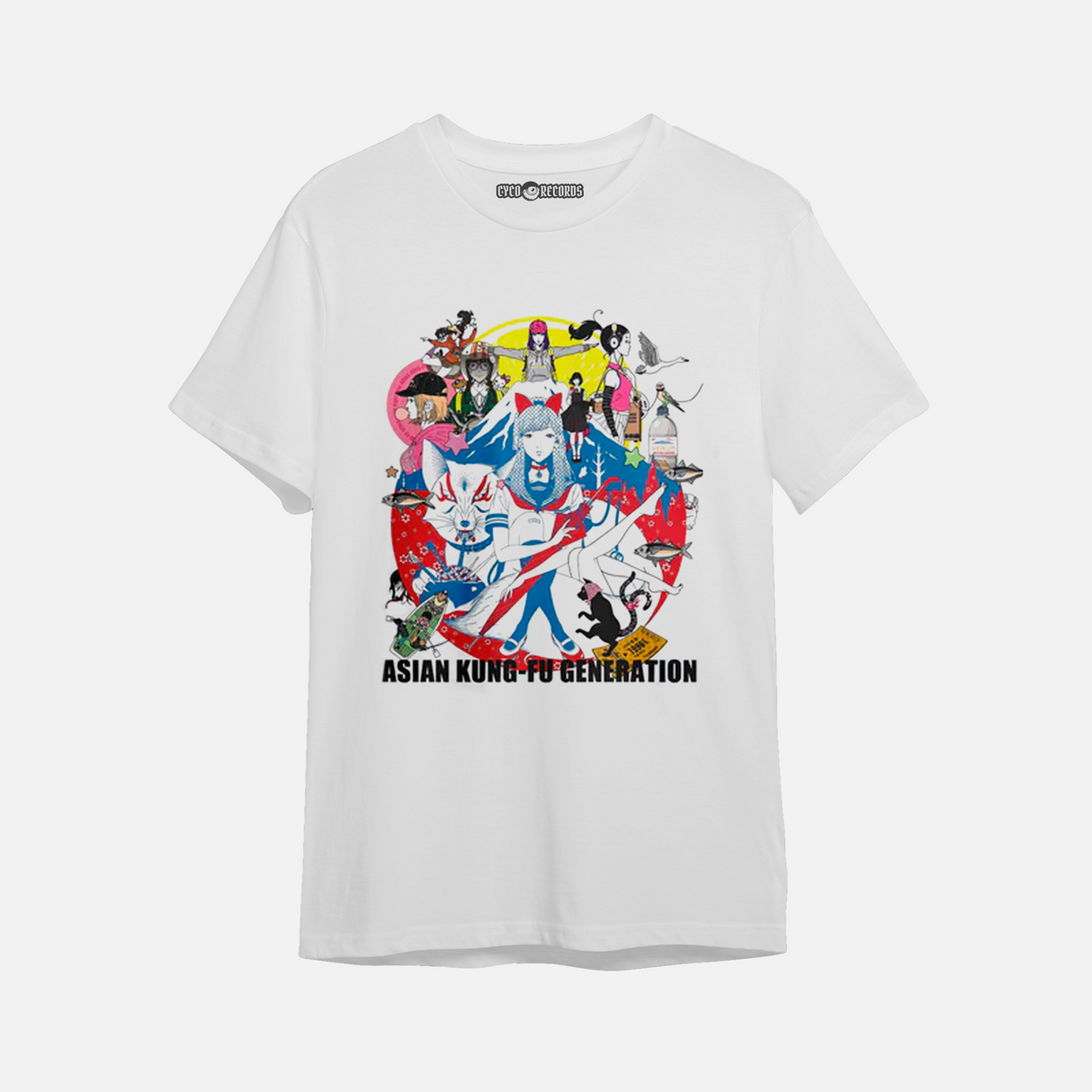 Asian Kung-Fu Generation - Collage - Polera