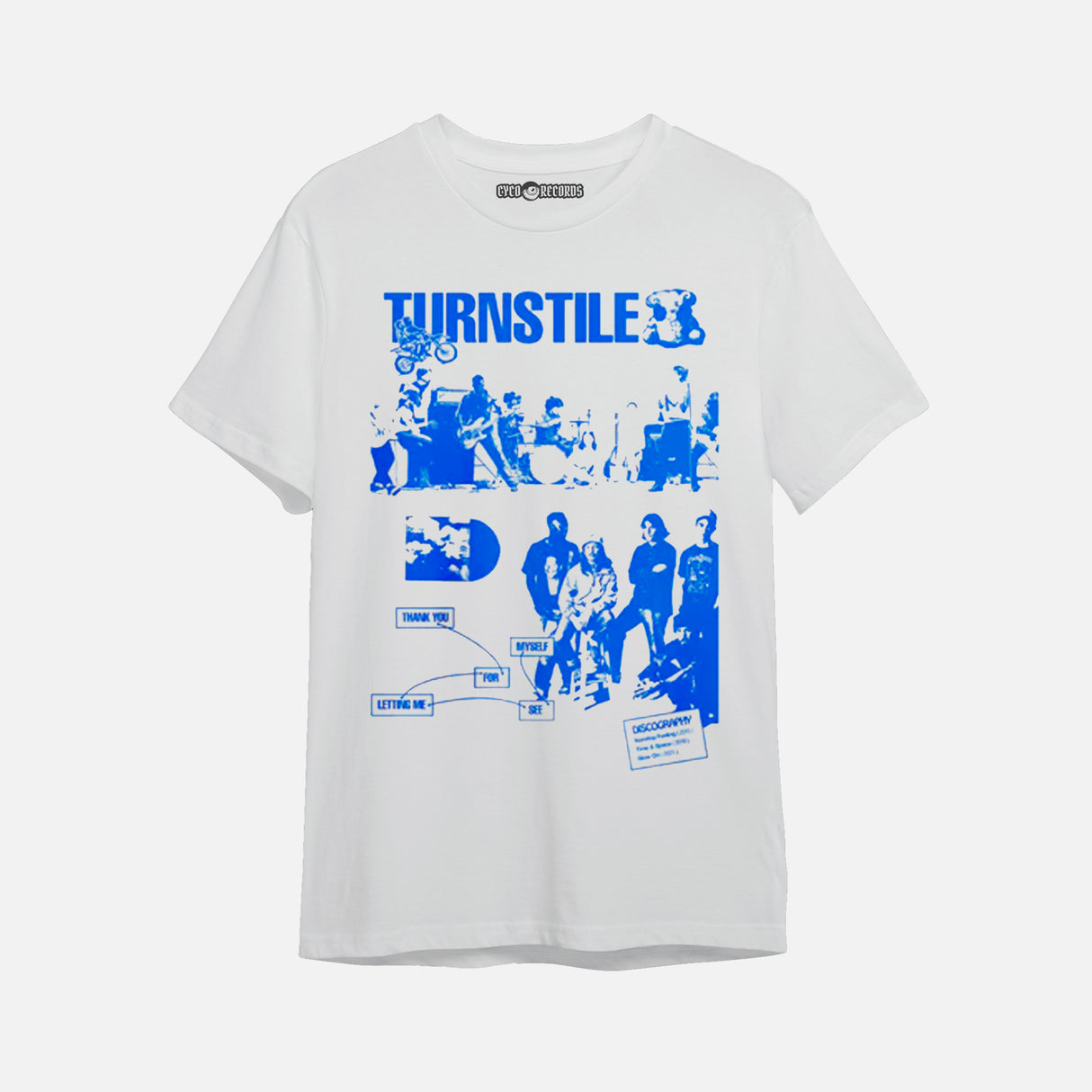 Turnstile - Blue Poster - Polera