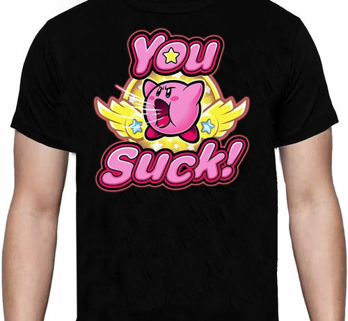 Kirby You Suck - Videojuegos - Polera