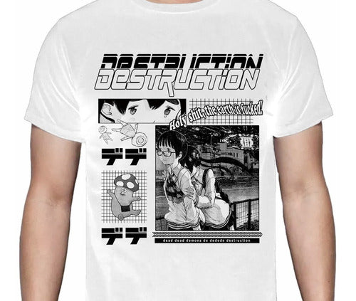 Dead Dead Demons Dededededestruction  Manga  Polera Anime -  - Polera