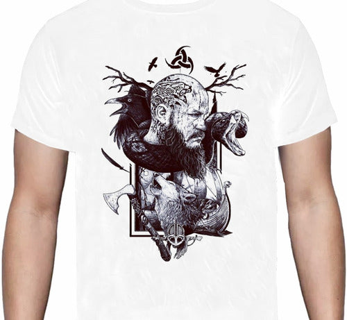 Vikings - Ragnar Poster - Polera