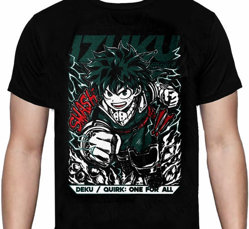 Boku No Hero - Deku Midoriya - Polera