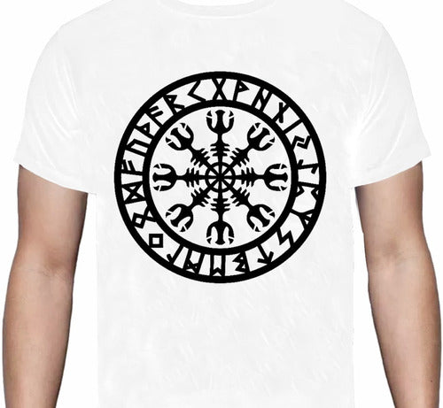 Vikings - Escudo Vikingo Logo - Polera