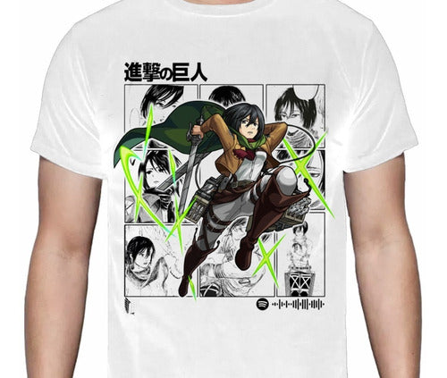 Shingeki No Kyojin - Attack On Titan Mikasa 2 - Polera