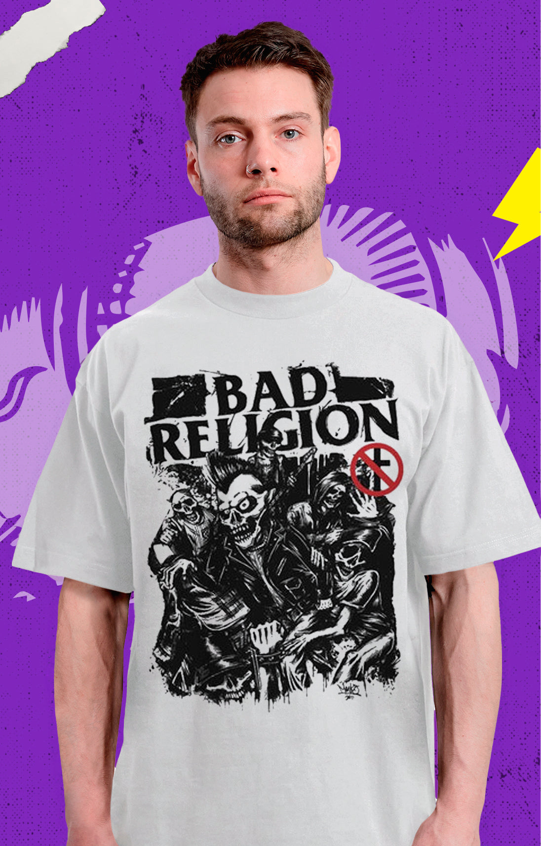 Bad Religion - Skull - Polera