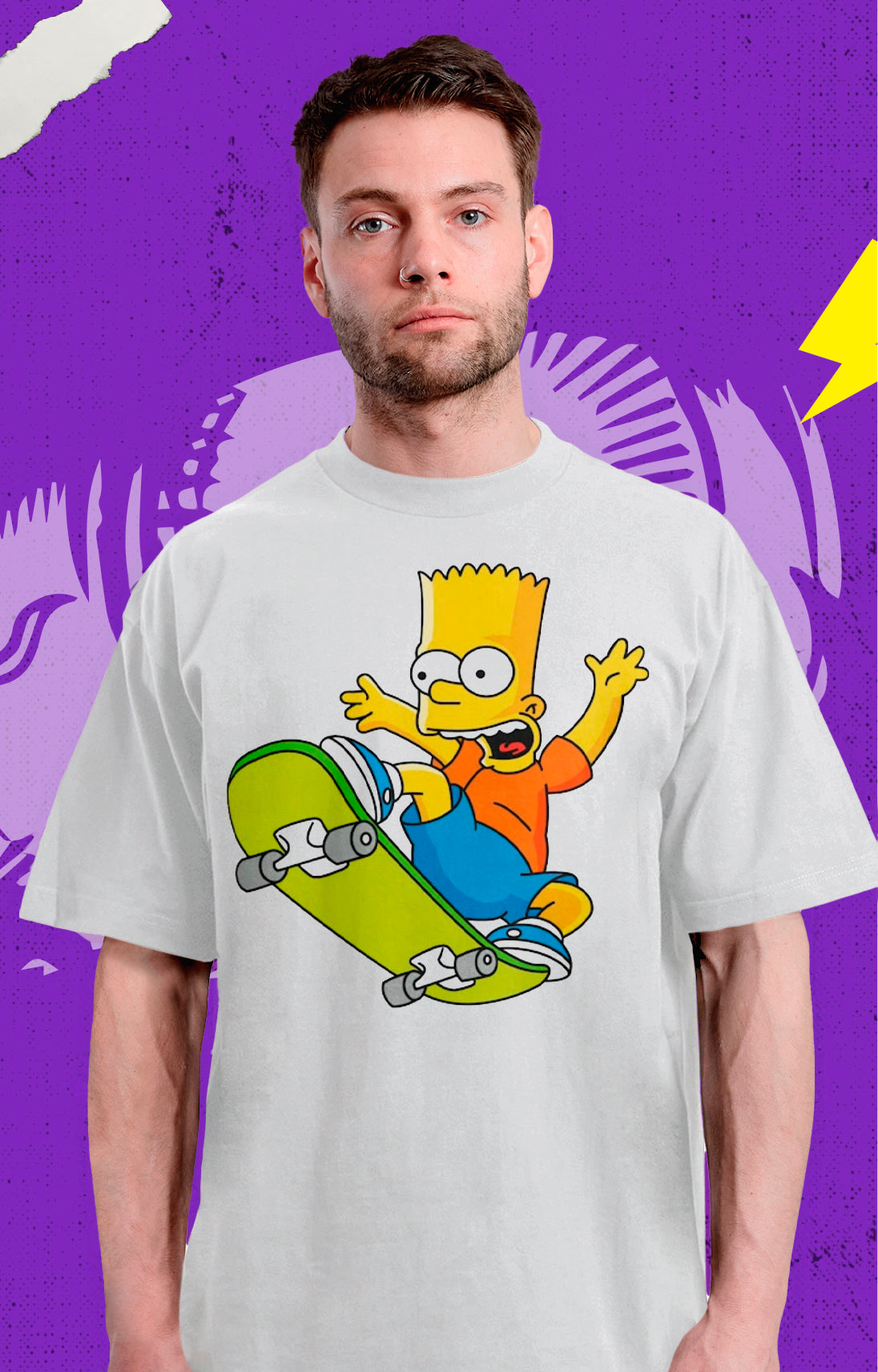 Los Simpsons - Bart Skater - Polera