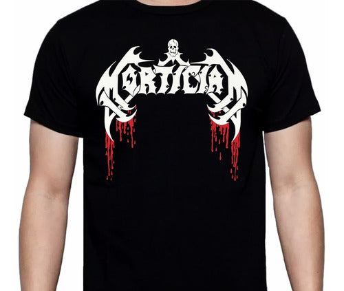 Morticia Logo - Polera Metal Grunge Cyco Records - Polera