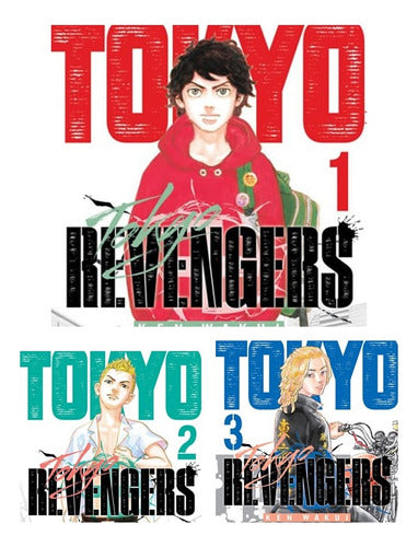 Pack Tokyo Revenger Tomos 1 , 2 Y 3 Ivrea Arg. + Regalo