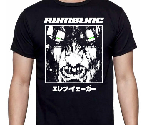 Shingeki No Kyojin - Retumbar Rumbling - Polera