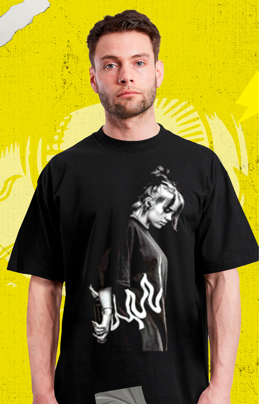 Billie Eilish Collage - Pop - Polera