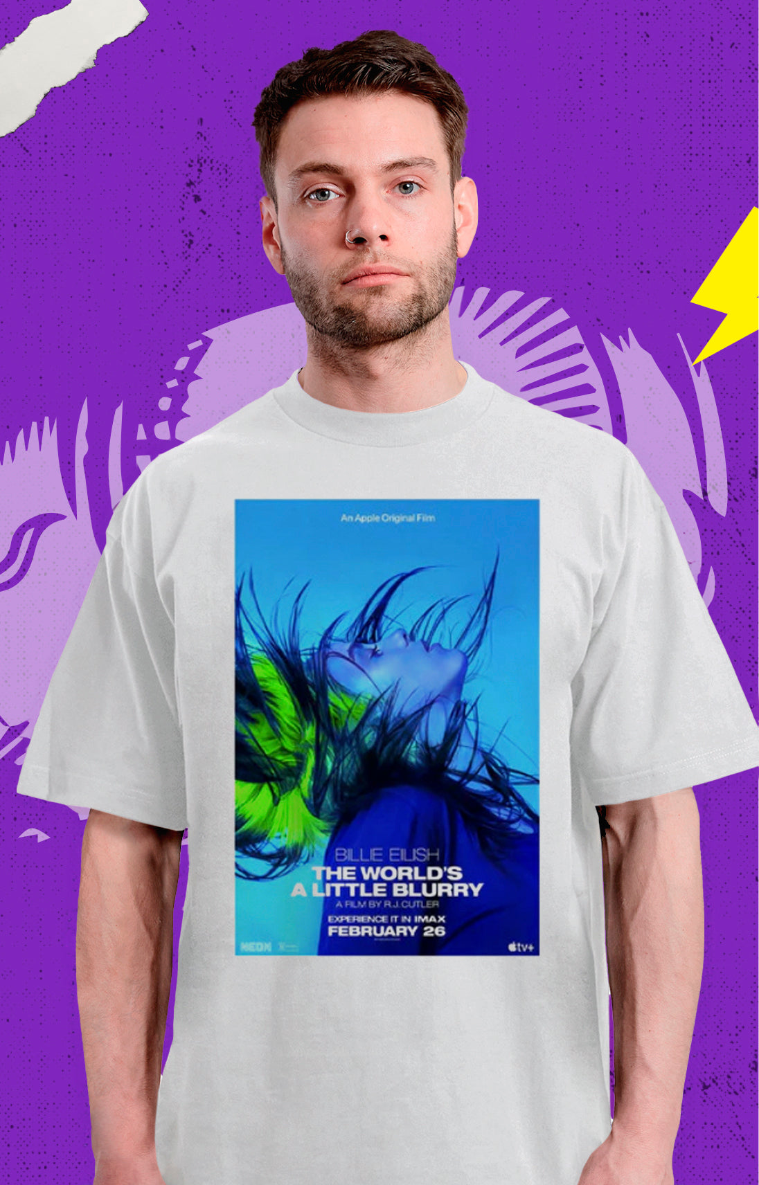 Billie Eilish - The Worlds A Little Blurry - Polera