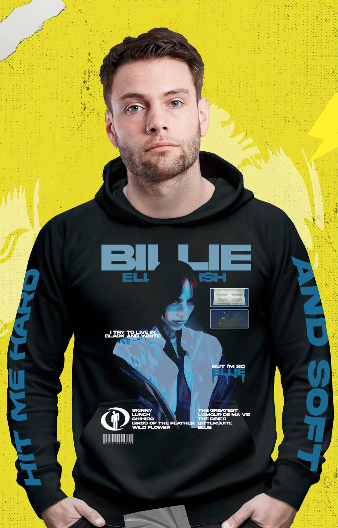 Billie Eilish - Hard And Soft - Poleron