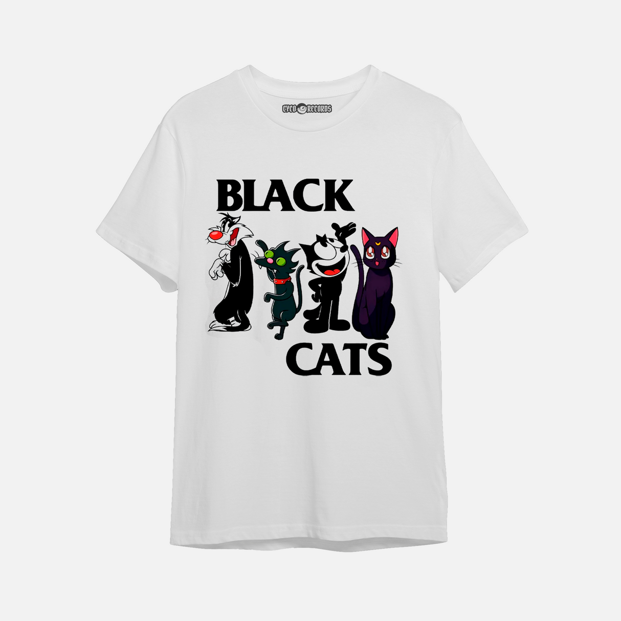 Black Cats - Gatos - Polera