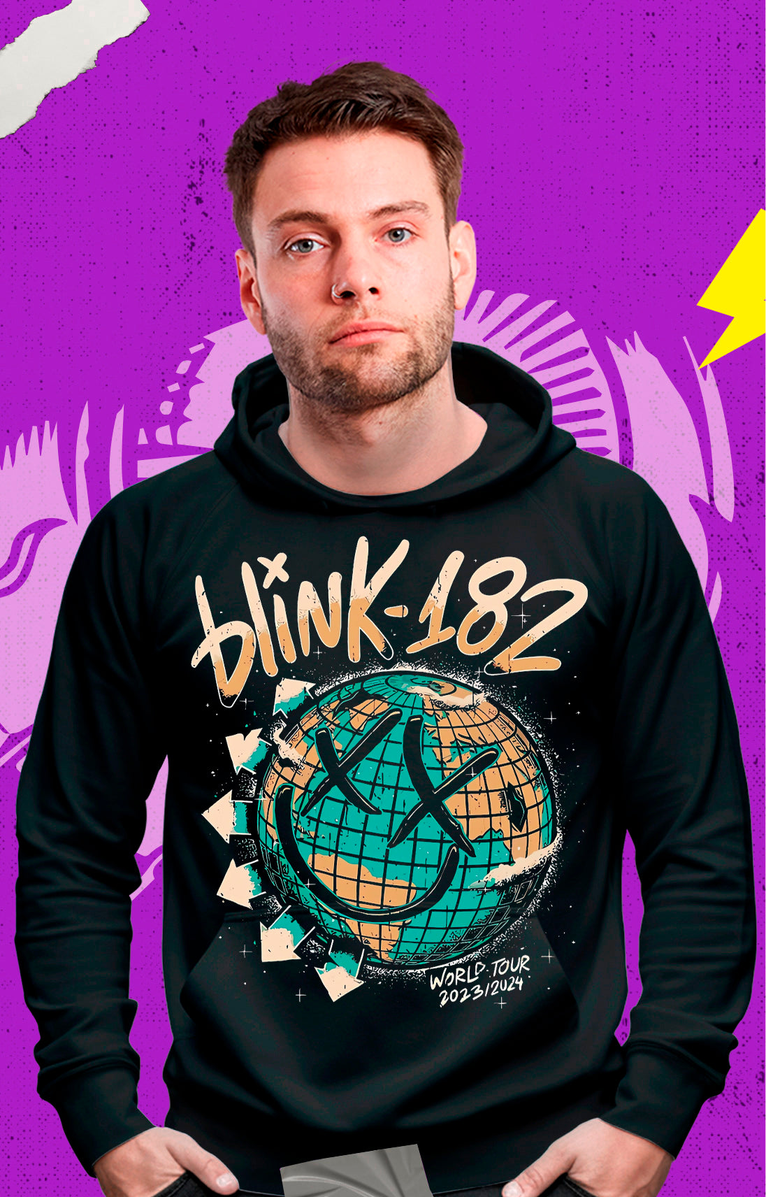 Blink 182 - World Tour 2024 - Poleron