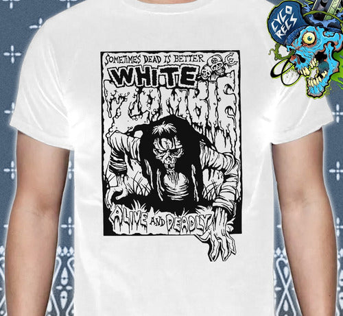 White Zombie - Alive And Deadly - Polera