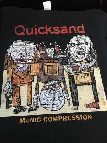Quicksand Manic Compression - Hardcore Punk / Rock - Polera