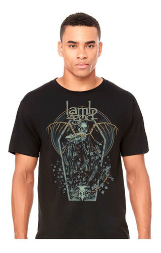 Lamb Of God - Coffin Kopia - Polera