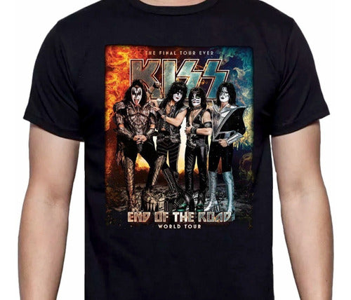 Kiss - End Of The Road Tour - Polera