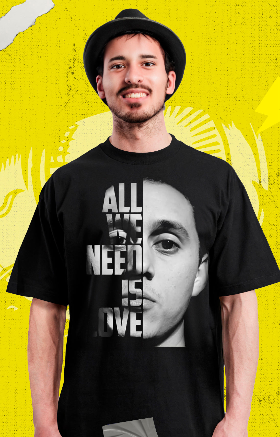 Canserbero - All We Need Is Love - Polera