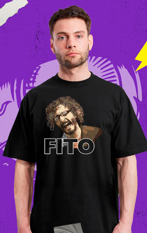 Fito Paez - Arte - Polera