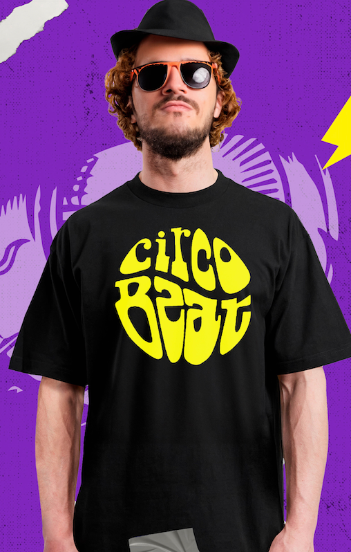 Fito Paez - Circo Beat Logo - Polera