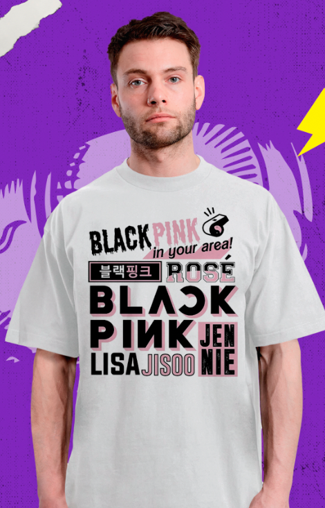 Black Pink - K 1 - Polera