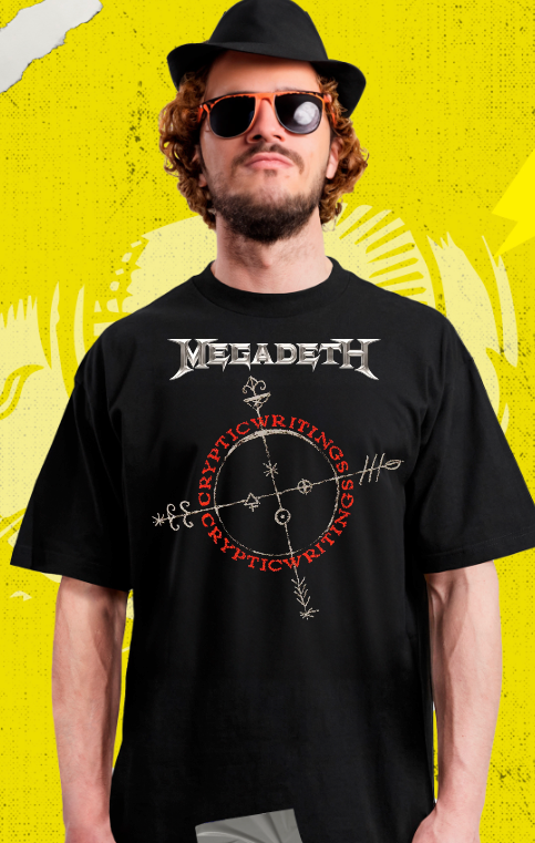 Megadeth - Cryptic - Polera