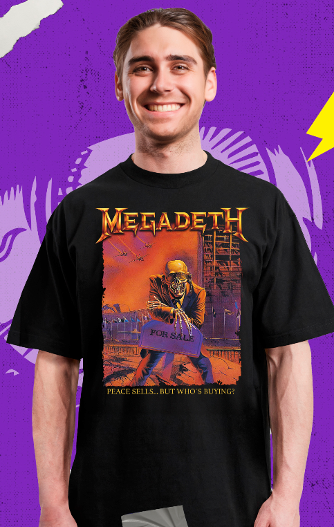 Megadeth - Peace Sells - Polera