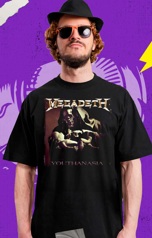 Megadeth - Youthanasia - Polera