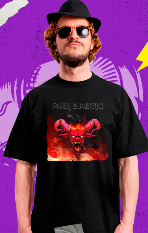 Paul Dianno - Devil - Polera