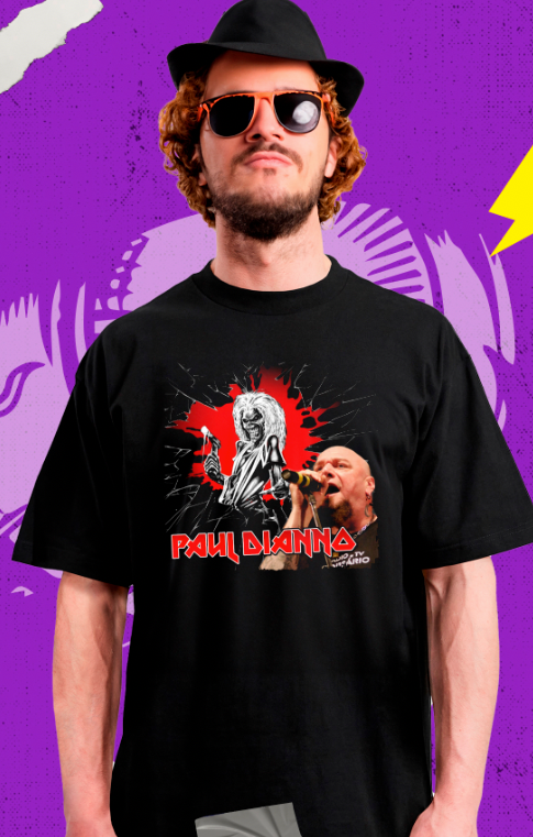 Paul Dianno - Live - Polera