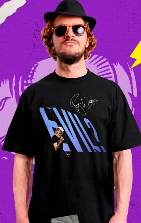 Roger Waters - Pink Floyd Evil - Polera