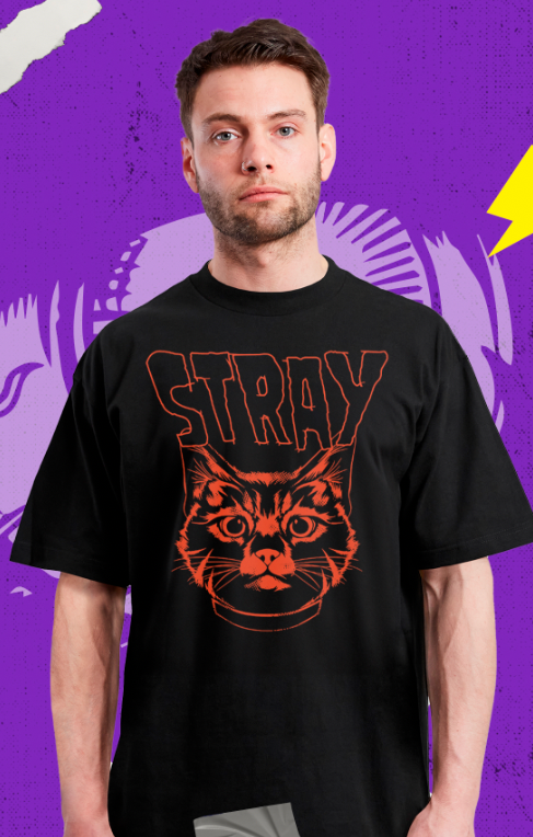 Stray - Ginger Metal - Polera