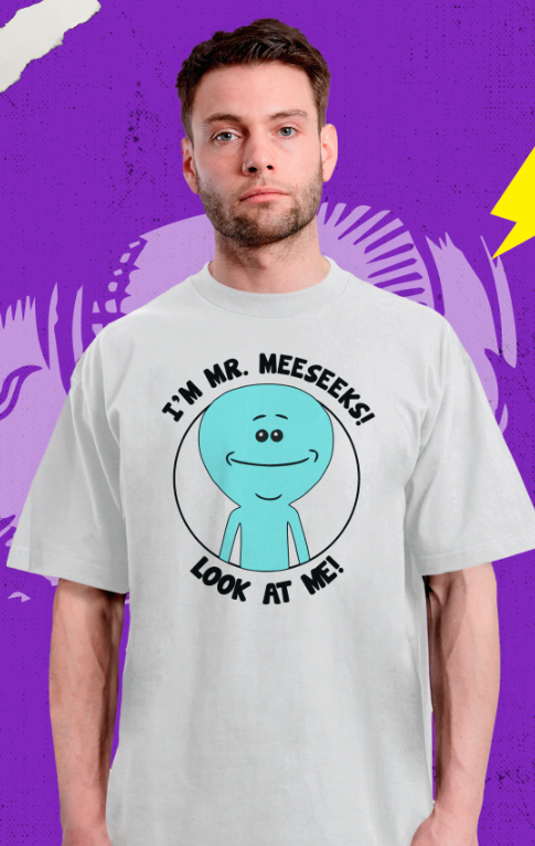 Rick & Morty - Mr. Meseeks - Polera