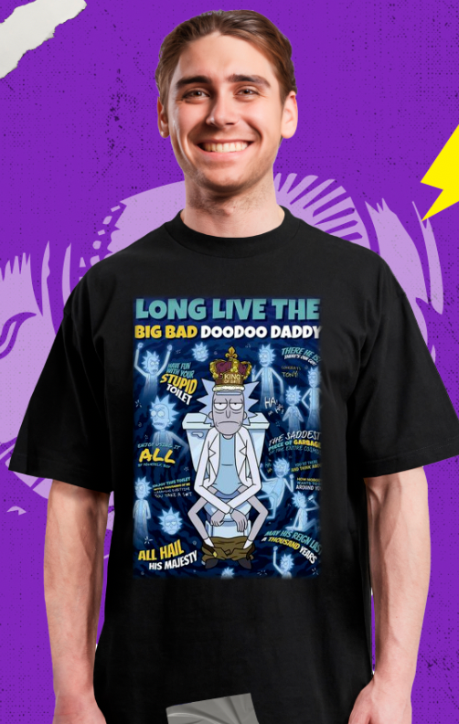 Rick and Morty - Long Live The Big Ban - Polera