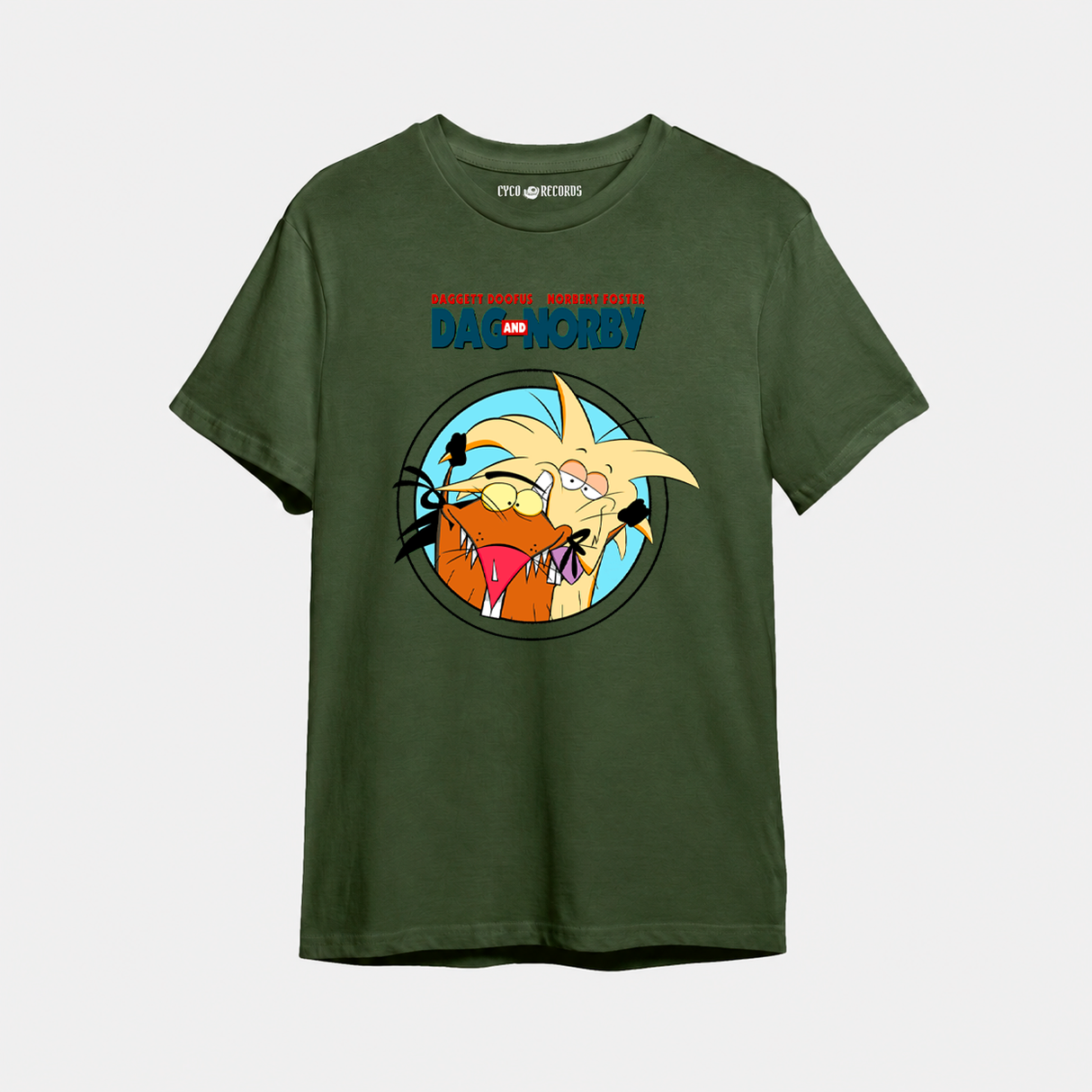 Los Castores Cascarrabias - Verde - Polera