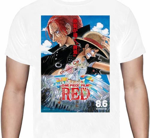 One Piece Red - Anime - Polera