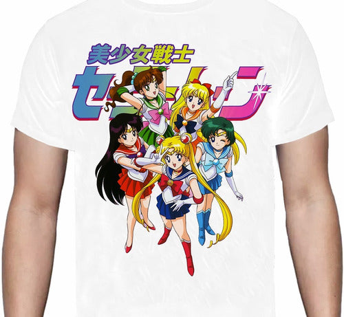 Sailor Moon Todas - Anime - Polera