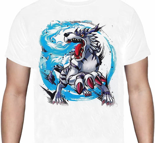 Digimon - Garurumon - Polera
