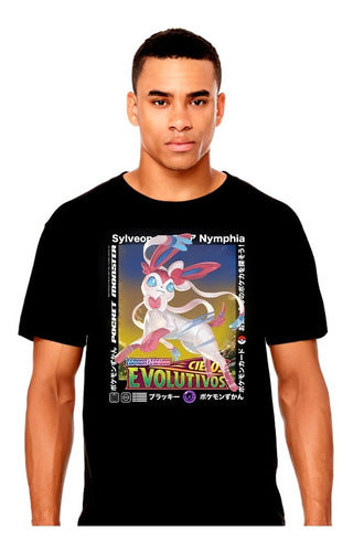 Pokemon Sylveon Tcg Cartas Pokemon - Polera - Polera