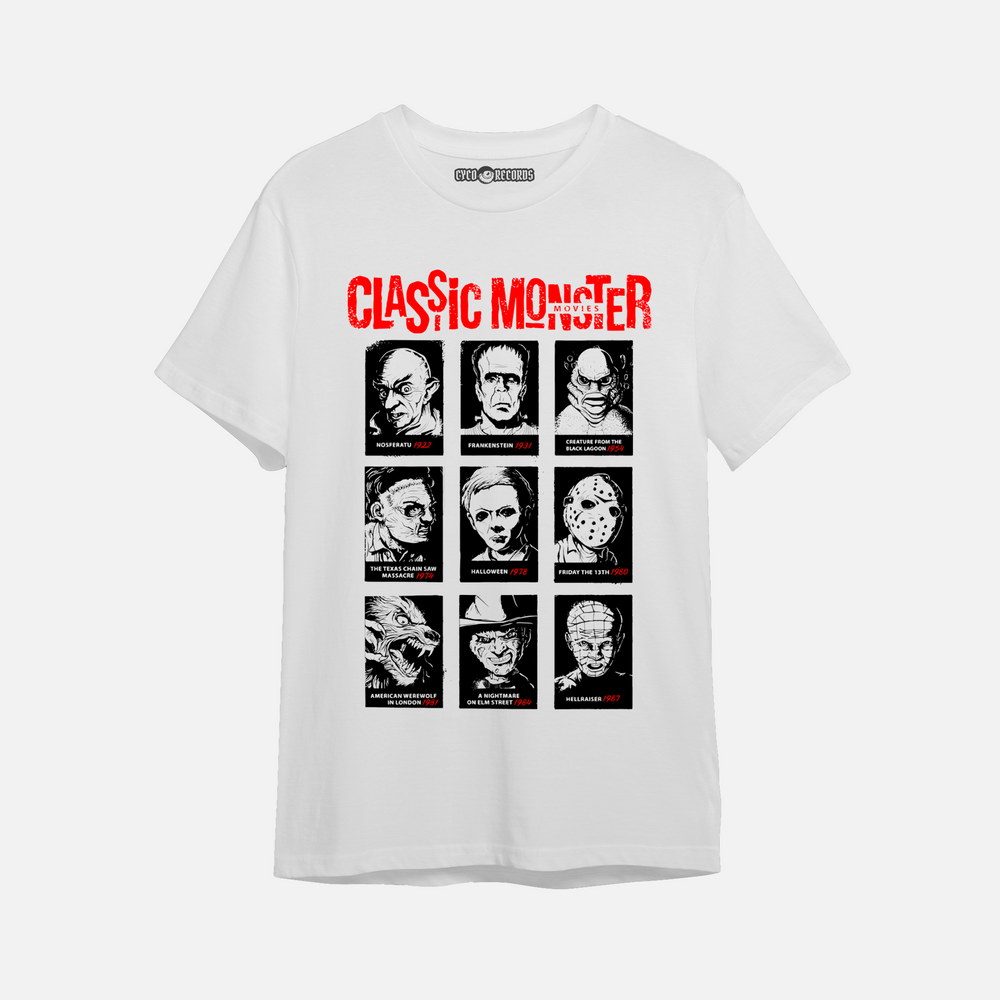 Classic monsters Movies - Caras - Polera