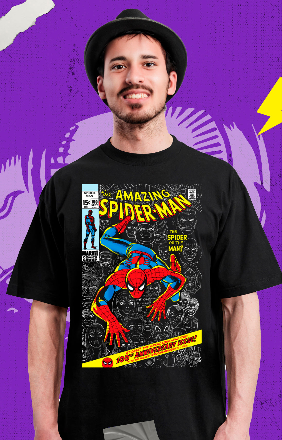 Spiderman - Comic 2 - Polera