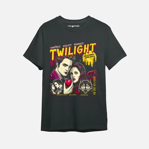 Crepusculo - Retro - Polera