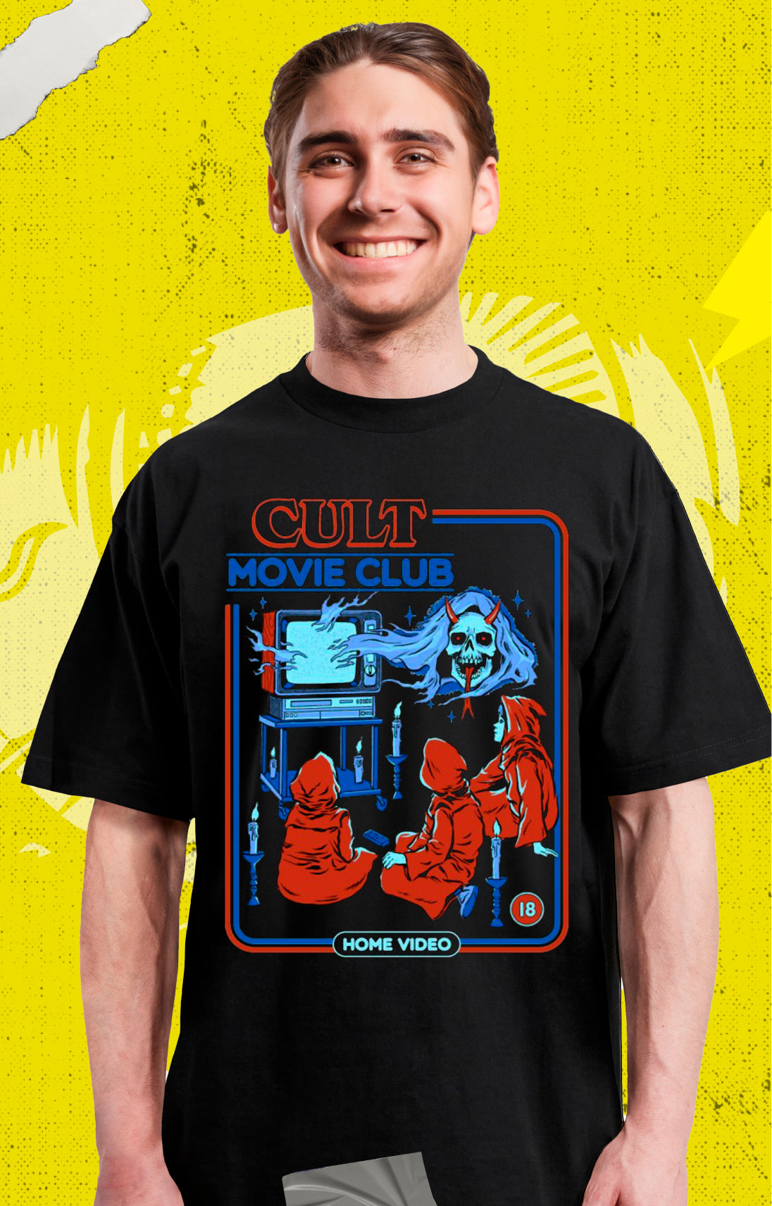Vintage Evil Kids - Cult Movie Club - Polera