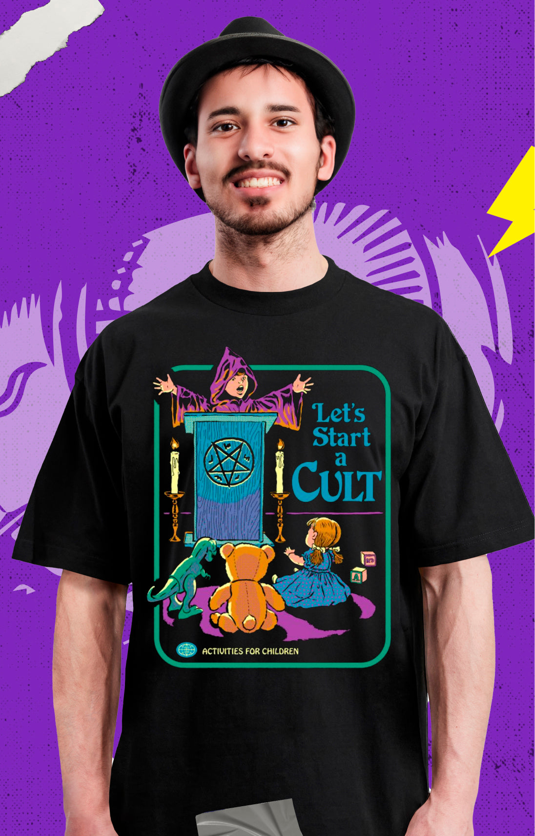 Vintage Evil Kids - Cult - Polera