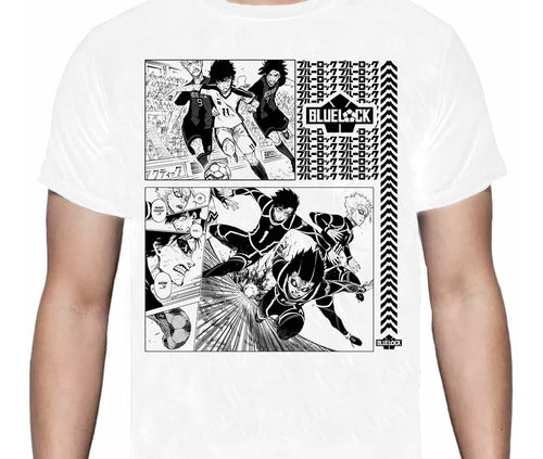 Blue Lock - Polera Anime Manga Cyco Records - Polera