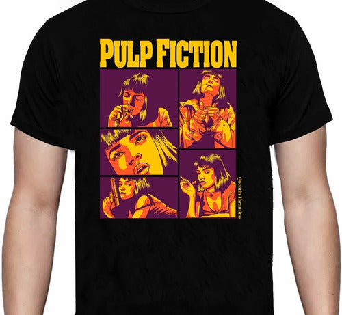 Pulp Fiction - Dibujo - Polera